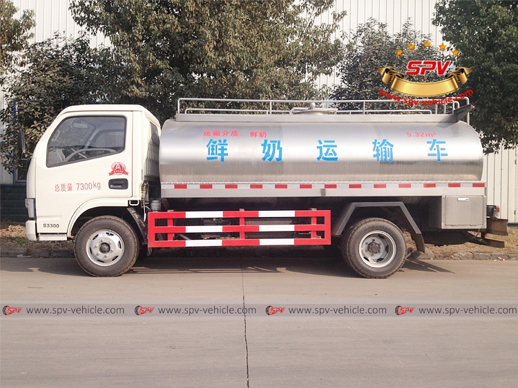 5,000 Litres Can Milk Truck Dongfeng-LS